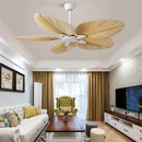 Ljojo Palm Leaf Resin Chandelier Nordic Branch Pendant Lamps – Stylish Vintage Hanging Chandeliers