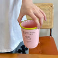 Kawaii Ceramic Coffee Mug Set | Ljojo 200/400ml | Ideal for Tea, Milk, Juice | Gift Idea