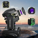 Ljojo™ 230W Beam Moving Head Light: 17 Gobos, 14 Colors, 16 Prisms