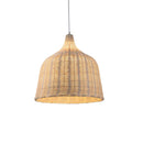 Ljojo™ Rattan Wicker Chandelier Pendant Light Handwoven Hanging Lamp E27 Bulb