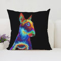 Bull Terrier Art Anime Pillow Cover 40x40 Ljojo Home Decor Throw Pillow