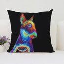 Bull Terrier Art Anime Pillow Cover 40x40 Ljojo Home Decor Throw Pillow