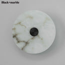 Marble LED Wall Light Natural Stone Sconce for Living Room by Ljojo