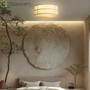 Japanese Wabi Sabi Hand-Knitted LED Chandelier by Ljojo