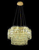 Ljojo Modern Luster Crystal Chandelier Pendant Light for Living Dining Room Home Decor