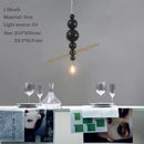 Ljojo Luxury Metal Chandelier Pendant Lamp, Modern Art Deco Ceiling Light Fixture