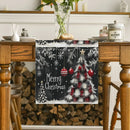 Fir Snow Glove Table Runner Set by Ljojo Home