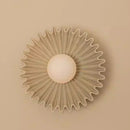 Ceramic Sunflower Corridor LED Wall Light | Modern Bedroom Restaurant Decor by Ljojo