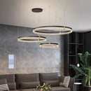 Black Acrylic LED Pendant Light for Home Decor by Ljojo