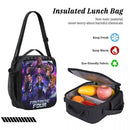 Ljojo 3Pcs Fantastic Four School Bag Set for Girls Boys & Pen Backpack Lunch Box