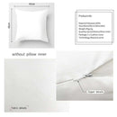 Cute Ghost & Spider Webs Pillow Cover by Ljojo - Perfect for Sofa, Bedroom, Car