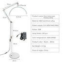 Ljojo Modern 20W LED Moon Beauty Lamp for Eyebrow Tattoo and Eyelash Extensions