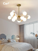 Nordic Colorful Living Room Chandelier Magic Bean Designer Modern Simple Light Luxury Ljojo