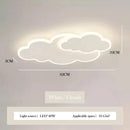 Ljojo LED Ceiling Light: Modern Nordic Design for Children's Bedroom, Study, Living Room