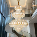 Ljojo Loft Apartment Villa Living Room Crystal Chandelier - Simple European Crystal Lamps