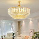 Ljojo Luxury Crystal Chandelier: Elegant LED Dining Room Bedroom Lamp