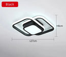 Modern LED 2-Ring Ceiling Light - Interior Decor Lighting for Aisle, Balcony, Office by Ljojo