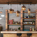 Nordic Wood Grain Color Led Pendant Lamp Modern Glass Pendant Lamp by Ljojo