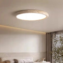 Natural Stone LED Ceiling Light for Living Room - Nordic Yellow Cave Stone Lamp by Ljojo