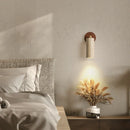 Ljojo LED Wall Lamp Sconce Rotate Iron Canopy Stone Bathroom Mirror Light