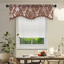 Ljojo Luxury Jacquard Weave Valance Curtain for Home Decoration