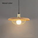 Ljojo LED Wood Pendant Lamp for Kitchen, Restaurant, Bar - Stylish Indoor Lighting Fixtures