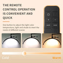 Ljojo Half Moon Lamp with Wheel 20inch 36W LED Floor Stand Light Adjustable Height