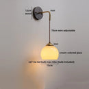 Ljojo LED Glass Wall Lamp for Kitchen, Bathroom & Stair Lighting