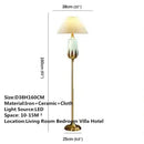 Ljojo Luxury Retro Floor Lamp for Home Décor