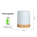 LED Night Light Touch Stepless Dimmable USB Bedside Lamp for Bedroom Decor Kids Gift by Ljojo
