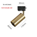 GU10 LED Track Light Rail Modern Gold Ceiling Fixture for Clothing Shop by Ljojo