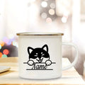 Enamel Dog Mom Custom Mug - Ljojo Dog Lovers Tea Cup Best Gift