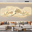 Ljojo LED Living Room Light Painting High-End Sofa Wall Art 2025 Luxury Model