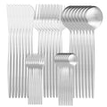 Ljojo Matte Gold Stainless Steel Cutlery Set 40Pcs