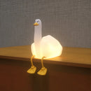 LED Night Lamp Touch Sensor Silicone Cute Lights Table Lamp Eye Protection Bedroom Bedside Nightlight by Ljojo
