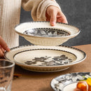 Ljojo Medieval Ceramic Plates for High-End Dining Experience