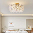 Cream French Ceiling Lamp for Romantic Rooms by Ljojo
