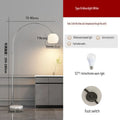 Ljojo Modern Style Living Room LED Stainless Steel Floor Lamp for Dining and Bedroom Decoration