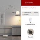 Ljojo Modern Style Living Room LED Stainless Steel Floor Lamp for Dining and Bedroom Decoration