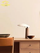 Japanese Wabi-sabi LED Wood Desk Lamp Minimalist Zen Art Decor Ljojo