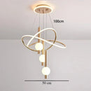 Ljojo LED Light Chandelier Dimmable Decorative Ball for Living Room, Bedroom & Dining Room