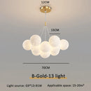 Children's Bedroom Chandelier Modern Resin 3D Printed Dining Room Lights by Ljojo