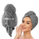 Ljojo Microfiber Hair Towel: Quick-drying, Absorbent Cap for Women