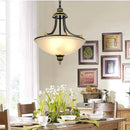 Rural Style American Retro Pendant Light Chandelier LED Fixture for Bedroom Living Room - Ljojo