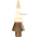 Christmas Tree Night Light Premium Solid Wood Desk Lamp USB Charging - Ljojo