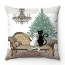 Cute Cartoon Cat Pillow Cover 45x45cm - Ljojo Home Decorodox