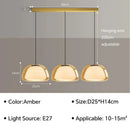 Nordic Designer Glass Chandelier Living Room Luxury Pendant Light by Ljojo