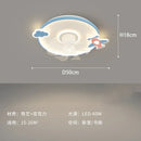 Astronaut Cartoon Fan Light for Children's Room | Adjustable Brightness for Boys and Girls | Ljojo