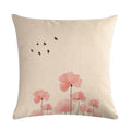 Ljojo Linen Pillowcase: Soft Printed Cover for Sofa, Car, or Home Décor
