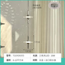 Ljojo Crystal Pendant Chandelier for Hotel Living Room Dining Table - Elegant Hanging Lights